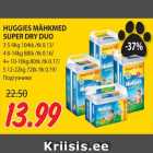 HUGGIES MÄHKMED
SUPER DRY DUO