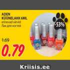 Allahindlus - ADEN
KÜÜNELAKK 6ML