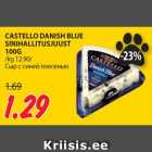 CASTELLO DANISH BLUE
SINIHALLITUSJUUST
100G