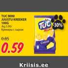 Allahindlus - TUC MINI
JUUSTU KREEKER
100G