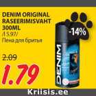 DENIM ORIGINAL
RASEERIMISVAHT
300ML