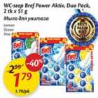 WC-seep Bref Power Aktiv,Duo Pack