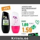 Allahindlus - ADIDAS 6IN1
RULLDEODORANT
50 ML