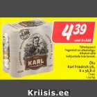 Allahindlus - Õlu
Karl Friedrich 5%,
6 x 56,8 cl