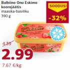 Allahindlus - Balbiino Onu Eskimo
koorejäätis