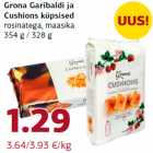 Allahindlus - Grona Garibaldi ja
Cushions küpsised