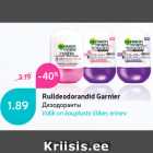 Rulldeodorandid Garnier
