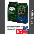 Kohvioad Presidentti, Paulig, 1 kg