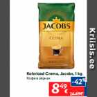 Kohvioad Crema, Jacobs, 1 kg