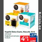 Kapslid Dolce Gusto, Nescafe, 16 tk