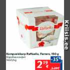 Kompvekikarp Raffaello, Ferrero, 150 g