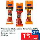 Vinnutatud kabanossid Tarczynski, 120 g