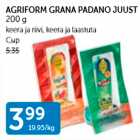 AGRIFORM GRANA PADANO JUUST 200 G