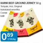 KARNI BEEF GROUND JERKEY 50 G