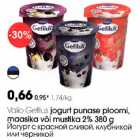 Allahindlus - Vоio Gefi1us jogurt punase ploomi,maasika või mustika 2% 38О g