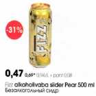 Allahindlus - Fizz alkoholivaba siider Pear 500 ml