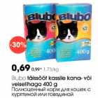 Allahindlus - Blubo Täissööt kassile kana- või veiselihaga 400 g