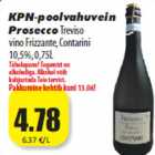 Allahindlus - KPN-poolvahuvein
Prosecco
Treviso
vino Frizzante, Contarini
10,5%, 0,75L