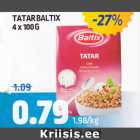 Allahindlus - TATAR BALTIX 4 X 100 G