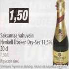 Alkohol - Saksamaa vahuvein Henkell Trocken Dry-Sec