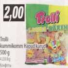 Trolli kummikomm Hapud karud