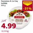 Allahindlus - Saaremaa A. Le Coq
šašlõkk
800 g