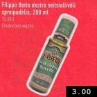 Allahindlus - Filippo Berio ekstra neitsioliivõli spreipudelis, 200 ml