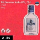 Allahindlus - Viin Saaremaa Vodka