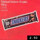 Šokolaad Snickers