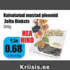 Allahindlus - Kuivatatud mustad ploomid
 Zelta Rieksts
200g 
