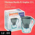 Filterkann Marella XL Graphite 3,5 L