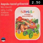 Ampsiku toored grillvorstid