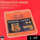 Hiirte juust 25,2%, viilutatud