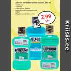 Allahindlus - Listerine antibakteriaalne suuvesi, 250 ml