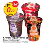 Allahindlus - Koorene jogurt Farmi, 400 g