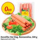 Allahindlus - Kanaliha Hot Dog, Rannamõisa, 500 g