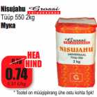 Allahindlus - Nisujahu
Tüüp 550 2kg