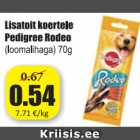 Allahindlus - Lisatoit koertele Pedigree Rodeo