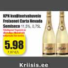 Allahindlus - KPN kvaliteetvahuvein Freixenet Carta Nevada Semiseco