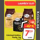 Kohvioad Arabica,
Paulig, 1 kg
