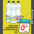 Allahindlus - Maitsestatud karboniseerimata vesi Vichy Fresh, 1,5 l