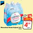 Mineraalvesi Värska Originaal, 6x1 l