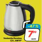 Veekeetja Roraima 1,8 L AW19*