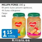 MILUPA PÜREE 190 G