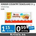 KONDER COUNTRY ŠOKOLAAD 94 G