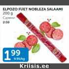 ELPOZO FUET NOBLEZA SALAAMI 200 G