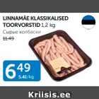 LINNAMÄE KLASSIKALISED TOORVORSTID 1,2 kg