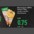 Allahindlus - Mövenpick jaatis 120ml/79g vanilje, masika