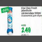 Allahindlus - Kiwi Deo Fresh jalanõude värskendaja 100 ml