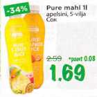 Allahindlus - Pure mahl 1 l apelsini, 5-vilja